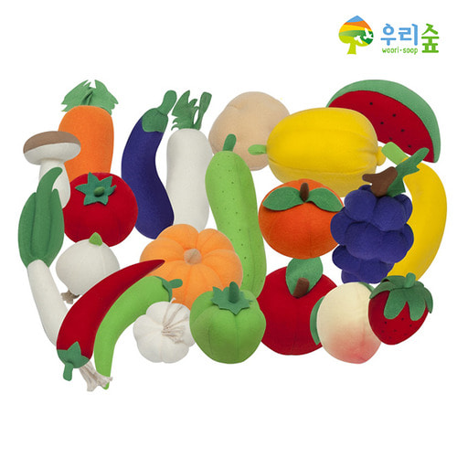 말랑말랑 과일야채21종